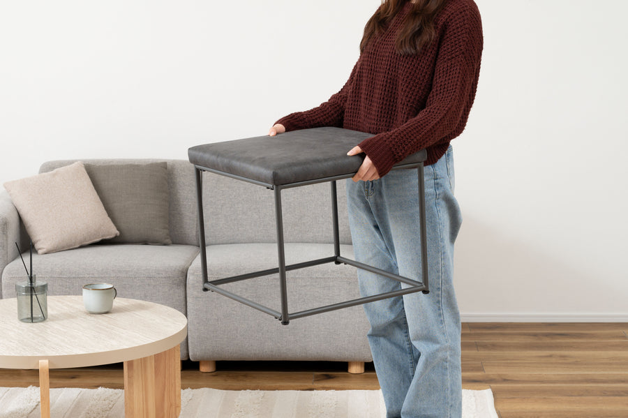 スツール ブラック