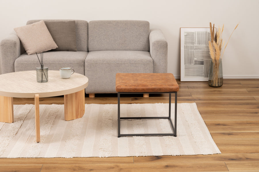 スツール キャメル