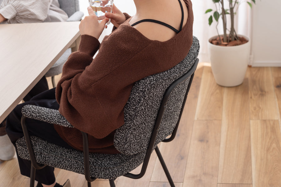 アームチェア ダークグレー