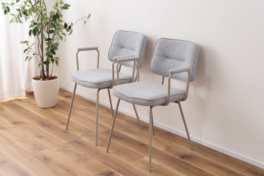 アームチェア ライトグレー