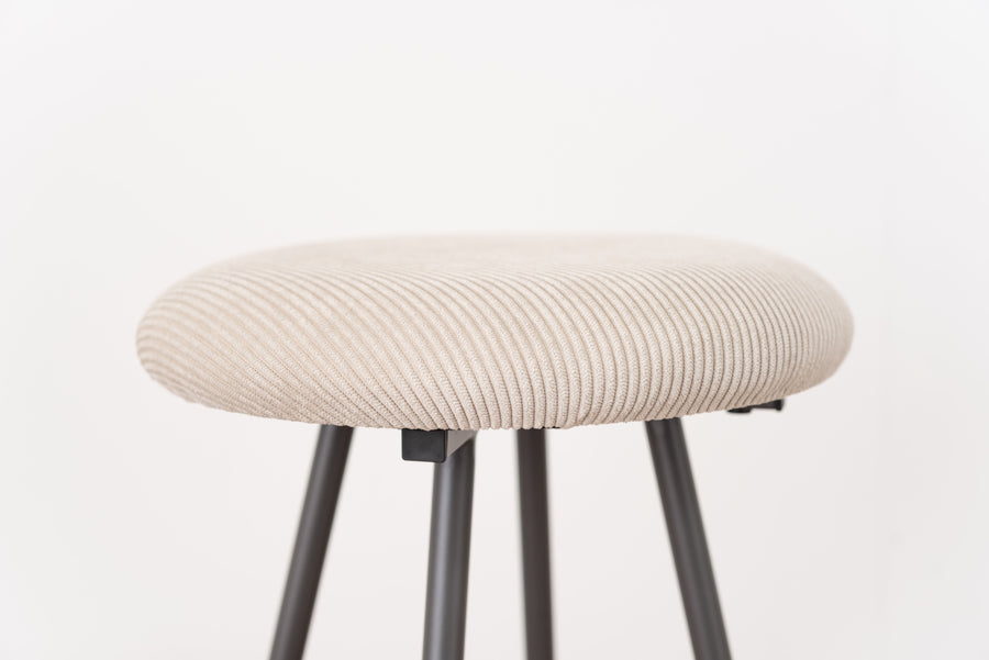 High stool, light grey