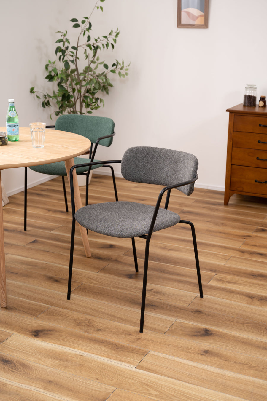 アームチェア グレー