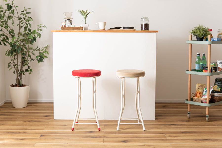 Ronda High Stool Red