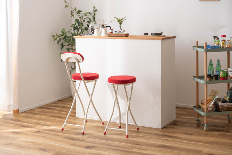 Ronda High Stool Red