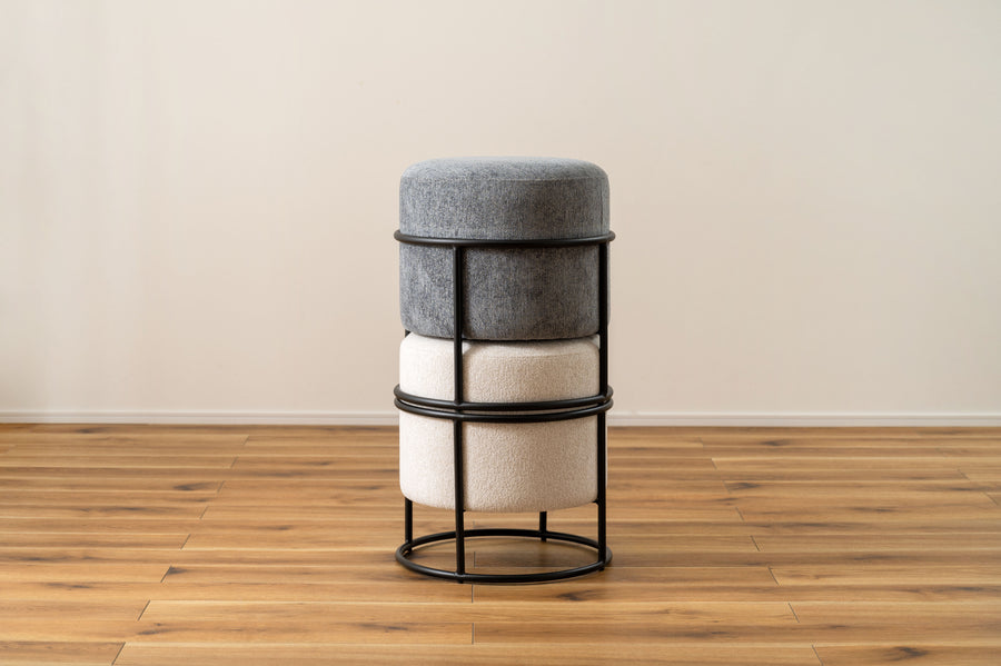 Grey stool