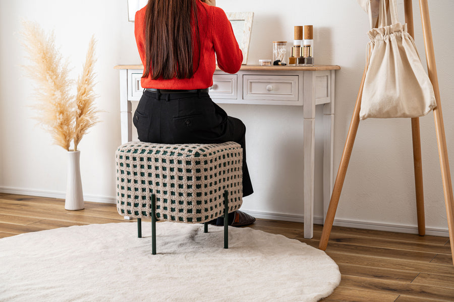 スツール グリーン