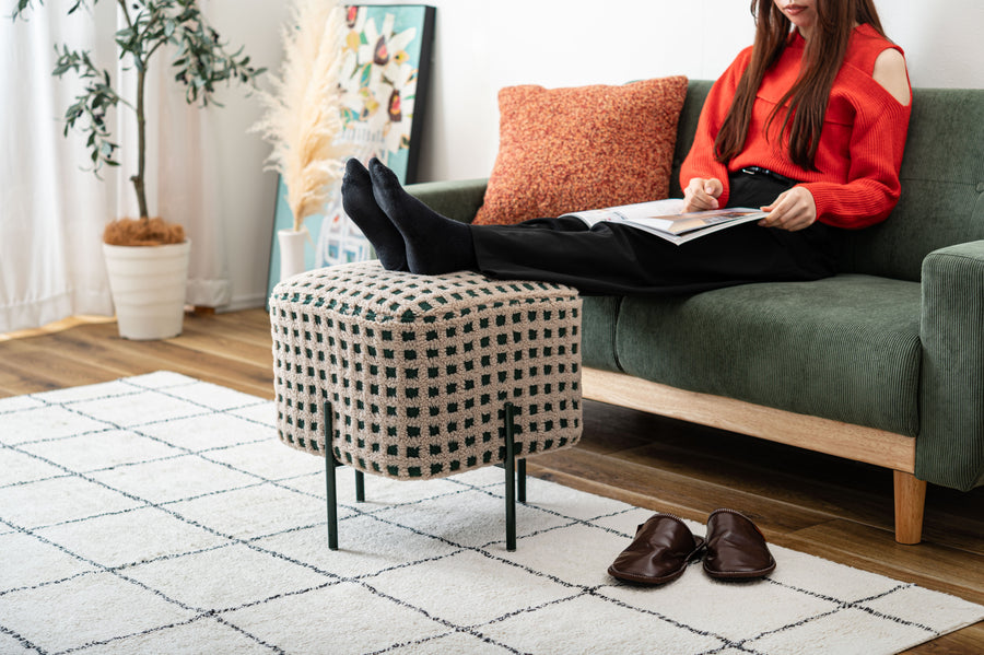 スツール グリーン