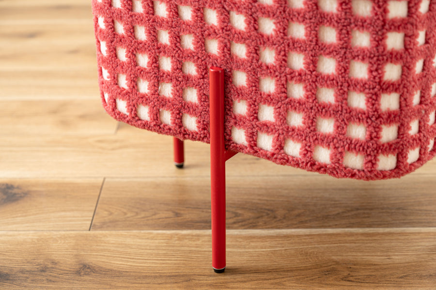 スツール レッド