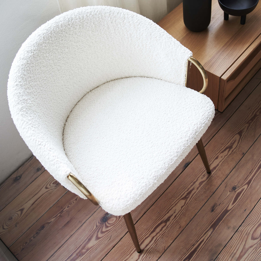 アームチェア アイボリー