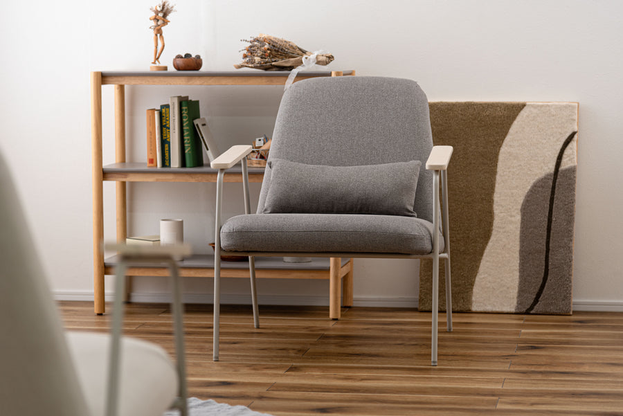 ラウンジチェア グレー