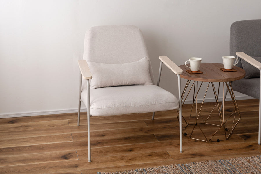 ラウンジチェア アイボリー