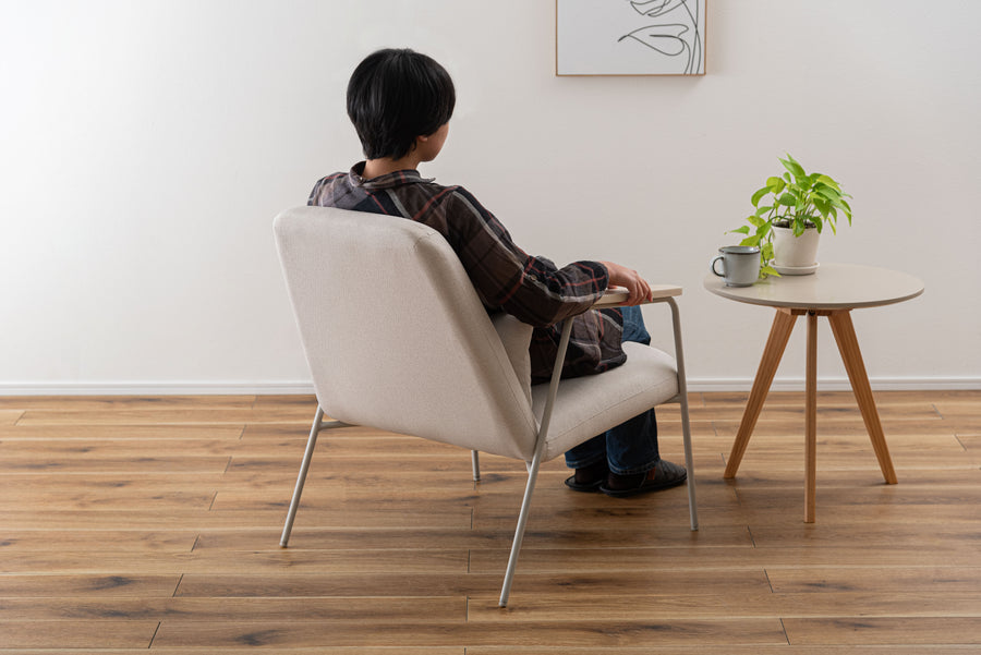 ラウンジチェア アイボリー