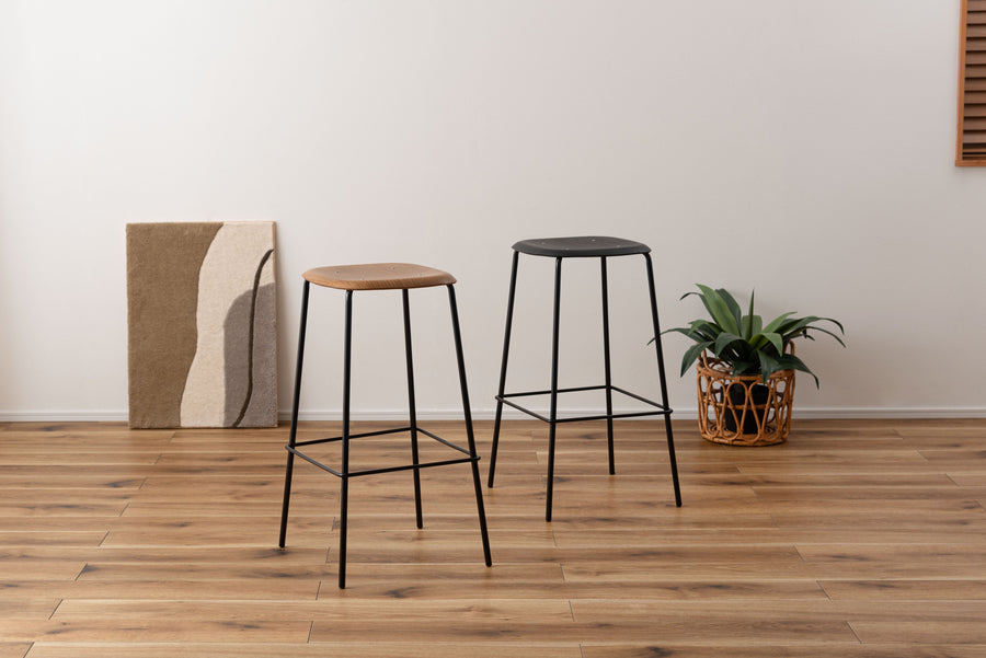 ハイスツール ライトブラウン