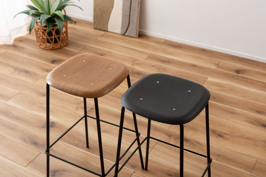 ハイスツール ライトブラウン