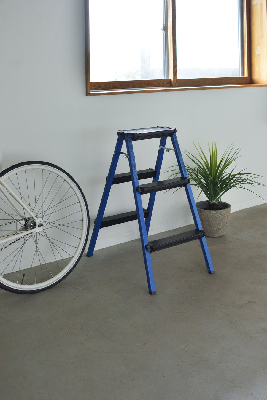 ステップスツール3段 ブルー