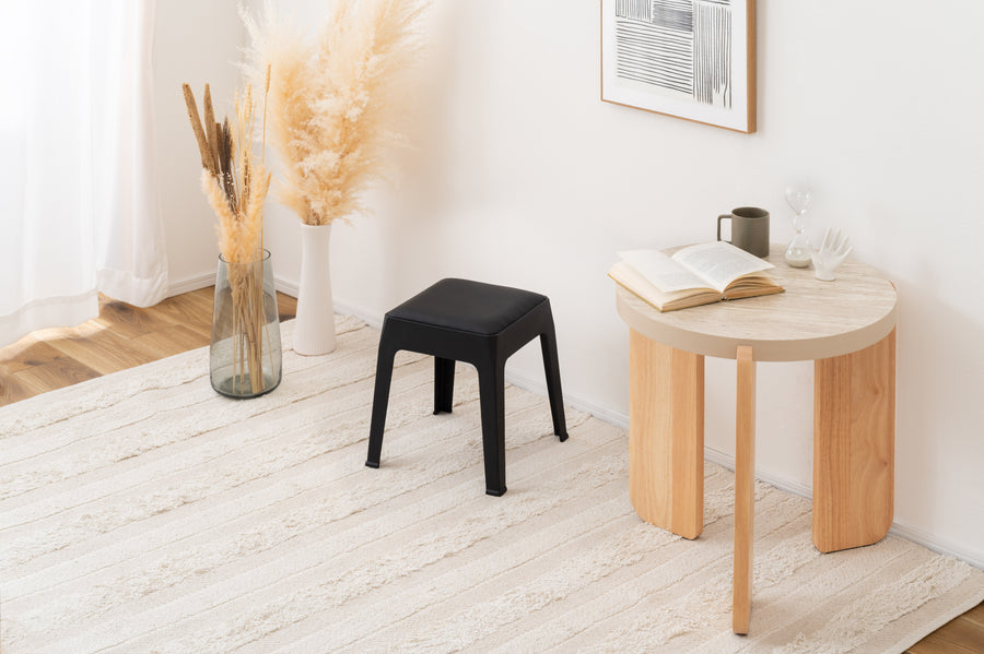 スツール ブラック