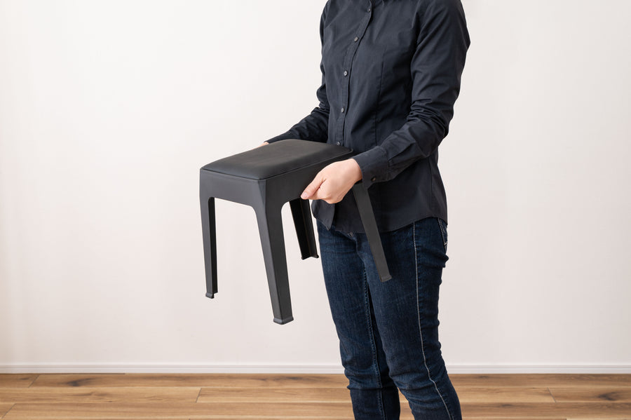 スツール ブラック