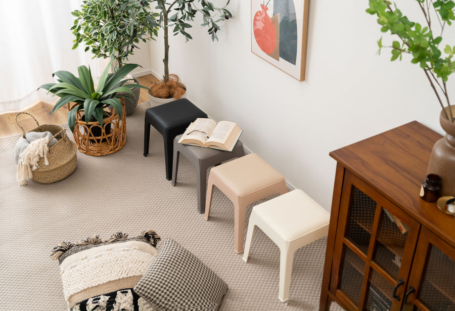 スツール ローズベージュ