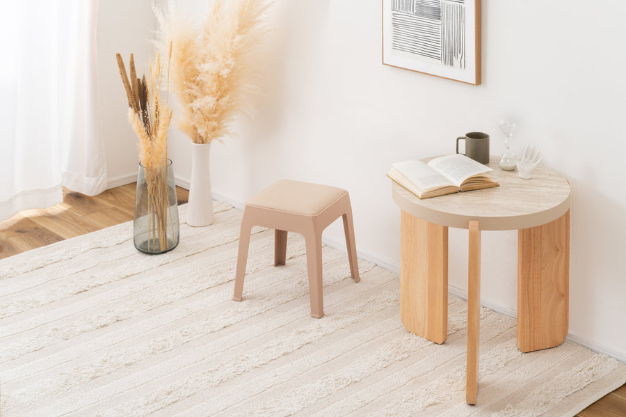 スツール ローズベージュ