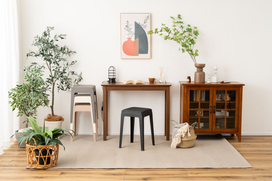 スツール ブラック