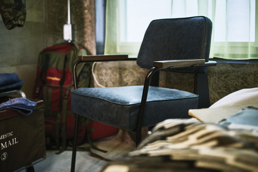 アームチェア ネイビー