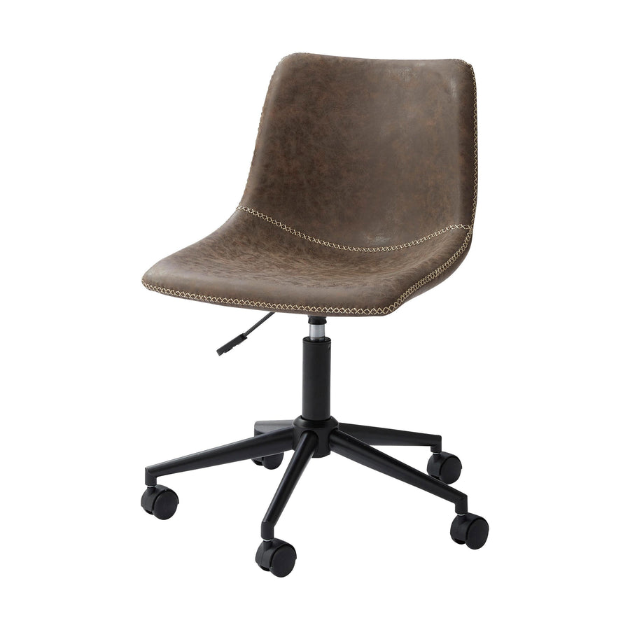 Desk chair brown