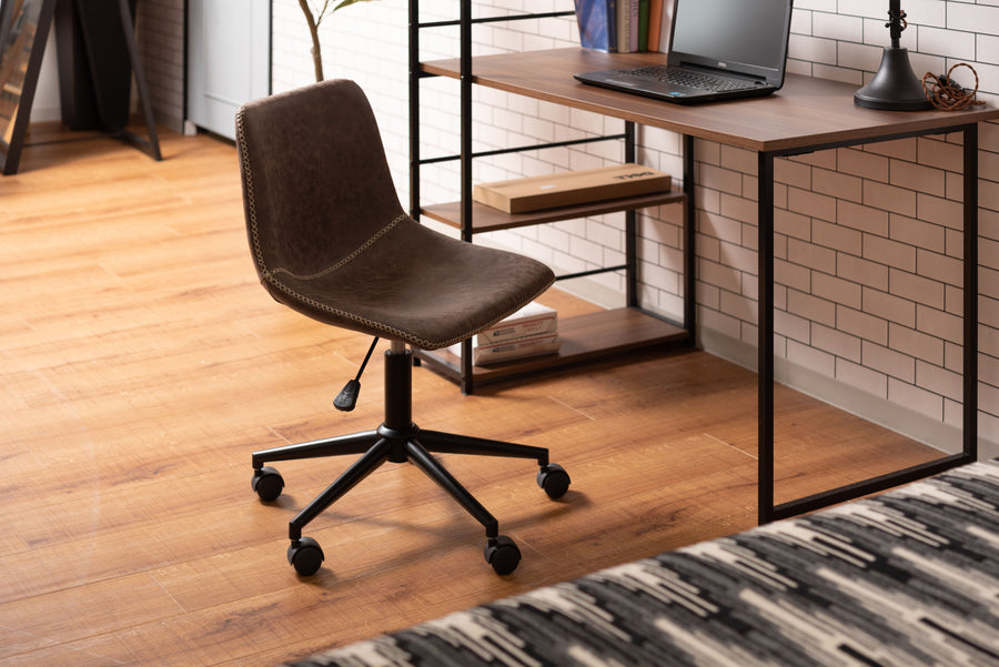 Desk chair brown