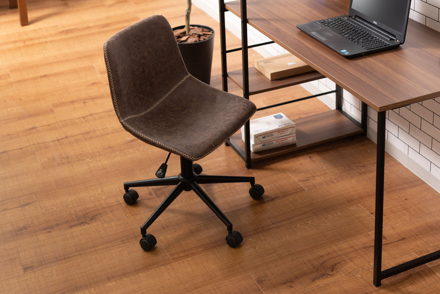 Desk chair brown