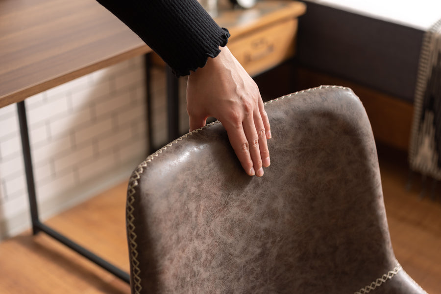 Desk chair brown