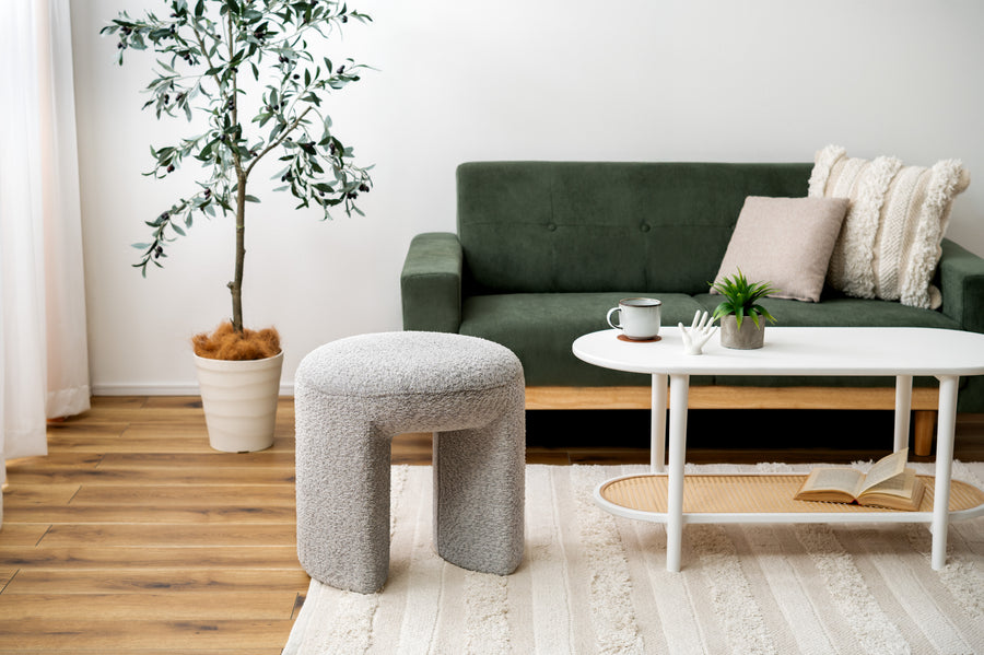 スツール グレー