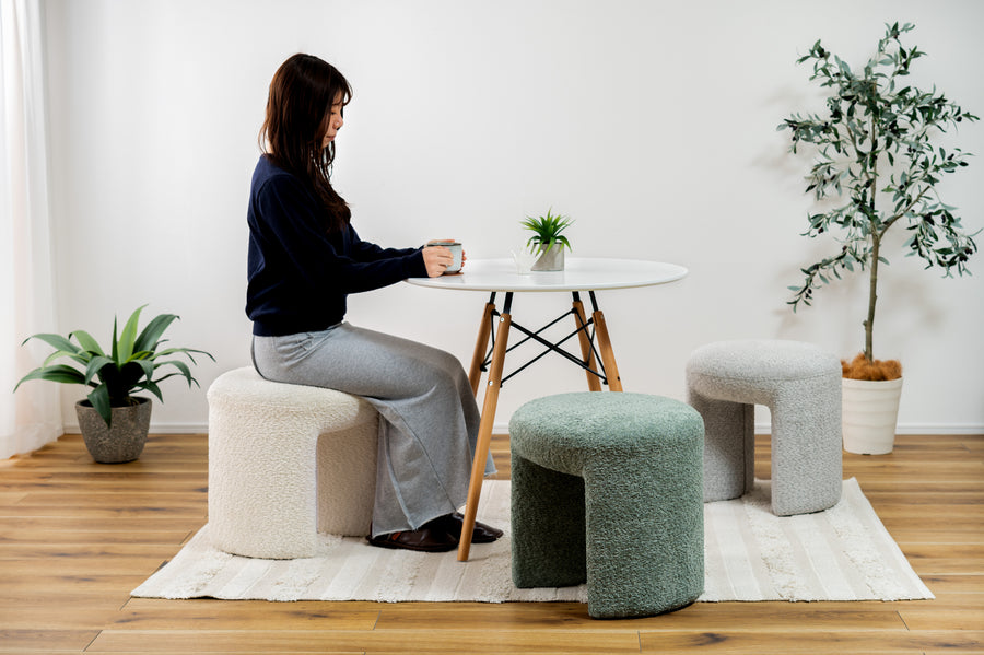 スツール ホワイト