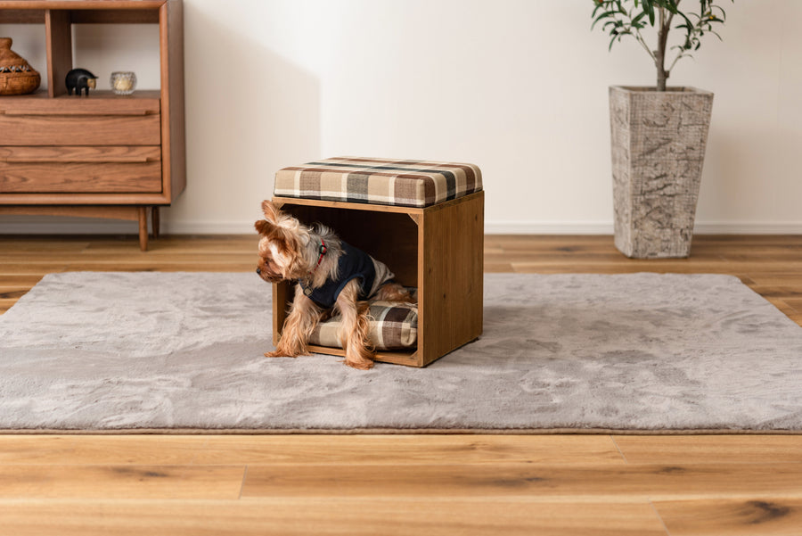 Pet Stool Brown