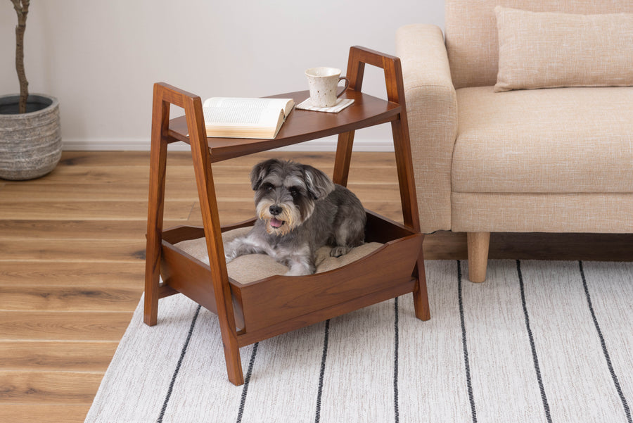 Pet Side Table Brown