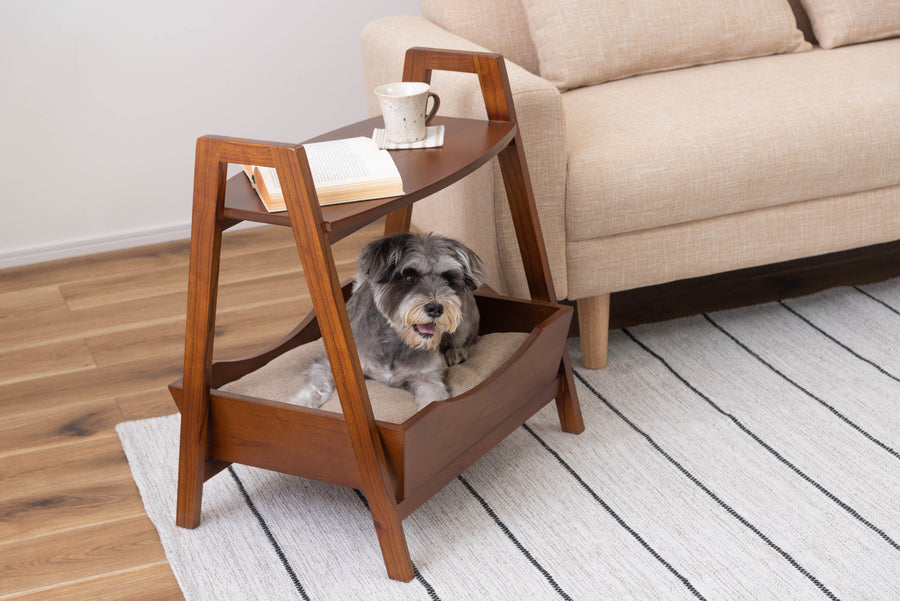 Pet Side Table Brown