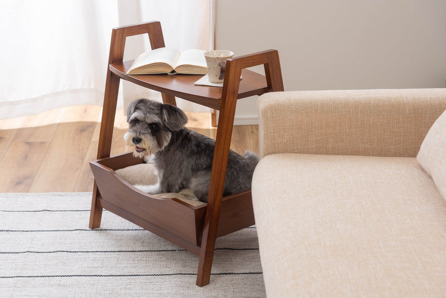 Pet Side Table Brown