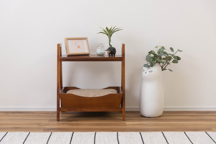 Pet Side Table Brown