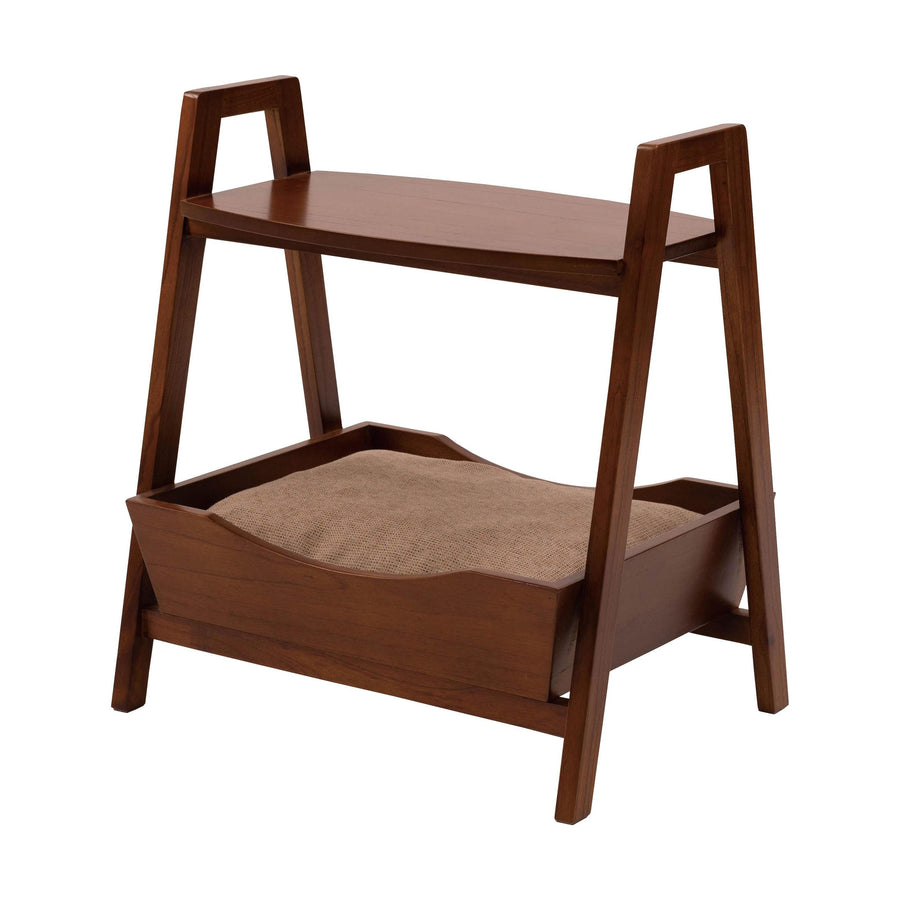 Pet Side Table Brown