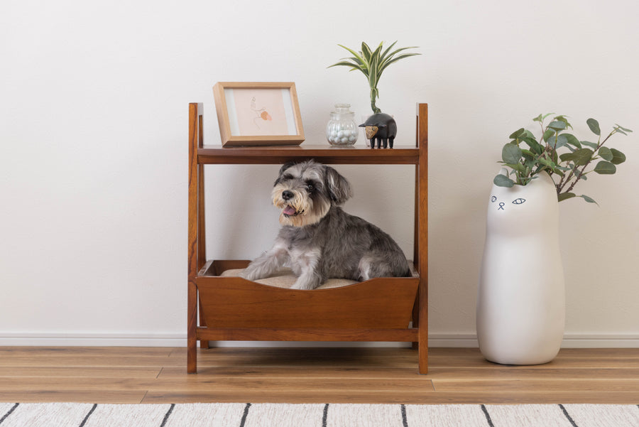 Pet Side Table Brown