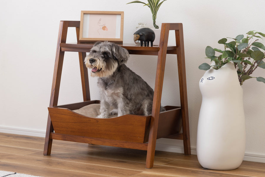 Pet Side Table Brown