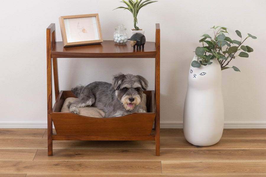 Pet Side Table Brown