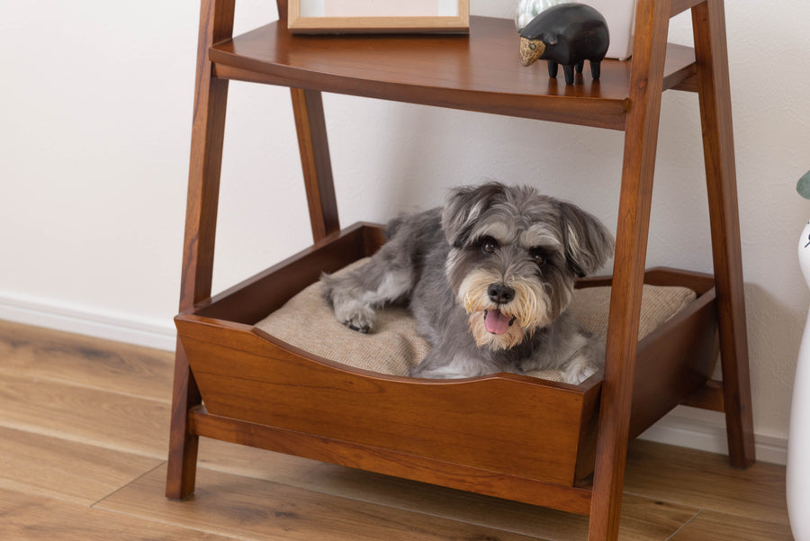 Pet Side Table Brown