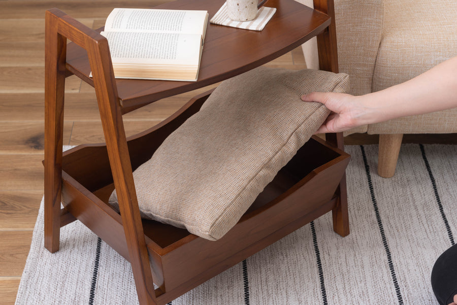 Pet Side Table Brown