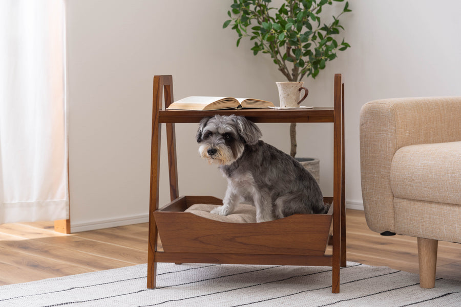 Pet Side Table Brown