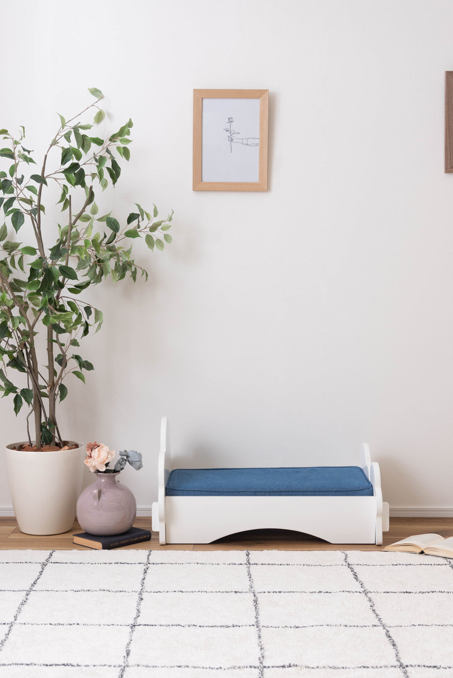 Pet Bed White
