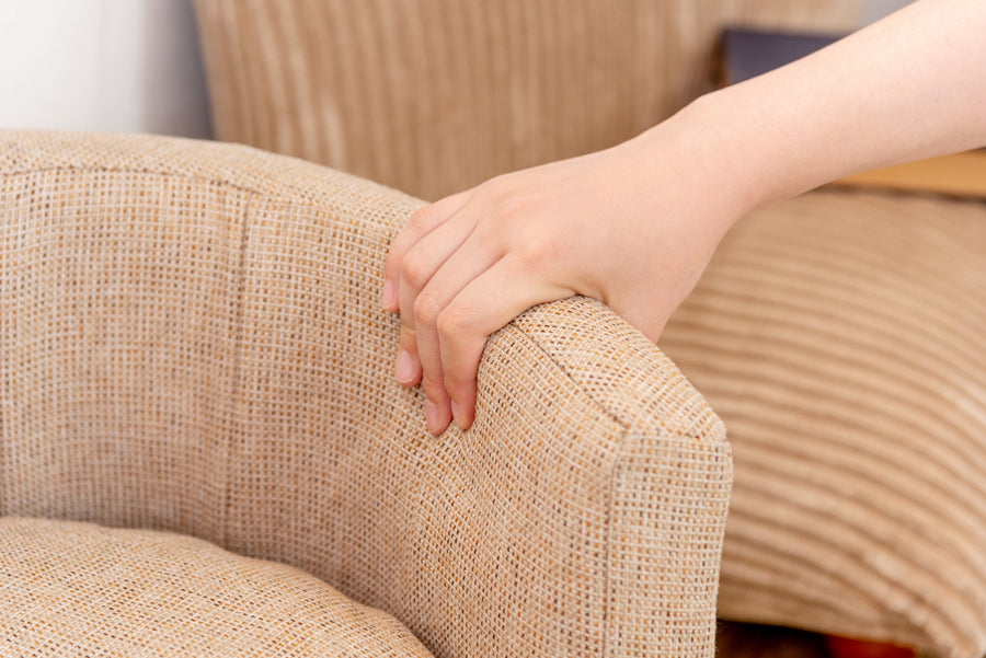 Pet sofa ivory