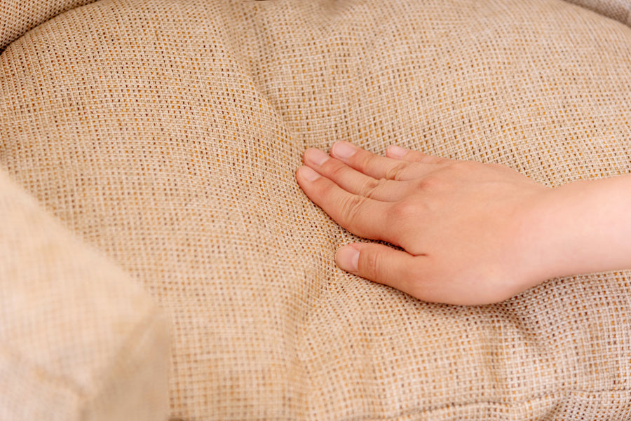 Pet sofa ivory
