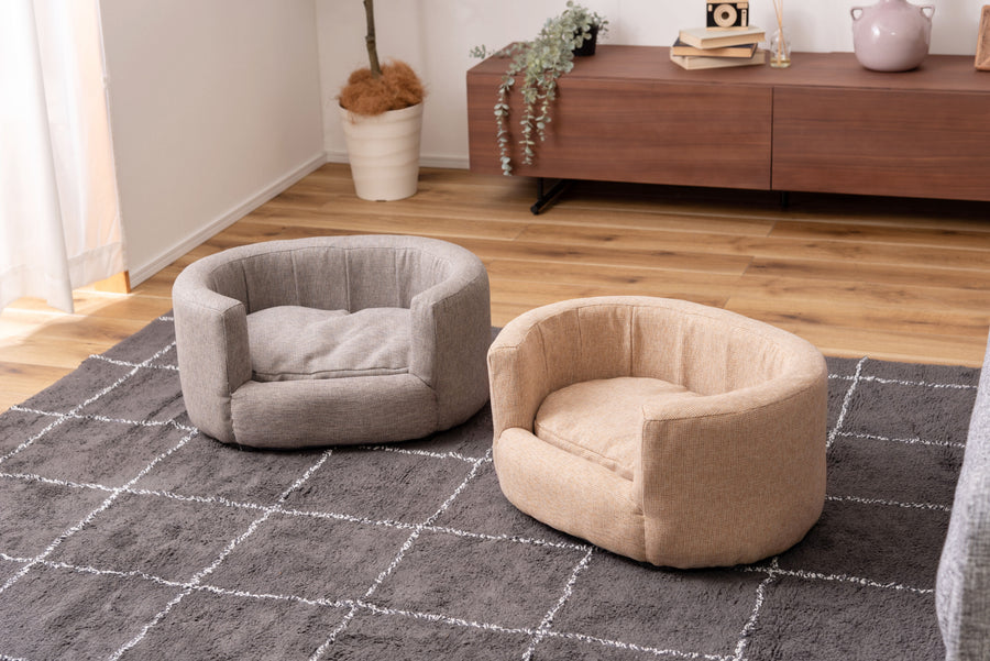 Pet sofa ivory