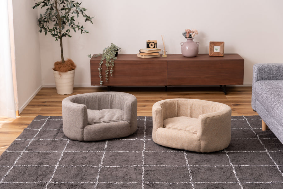 Pet sofa ivory