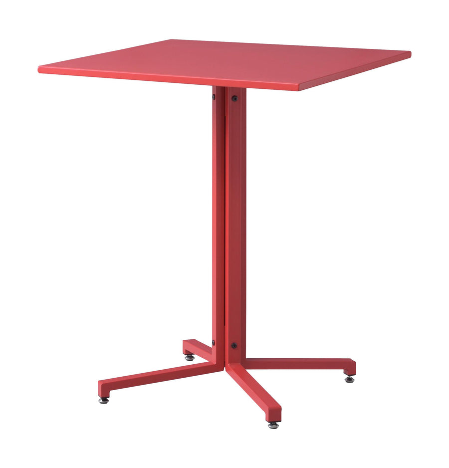 Table Square Red