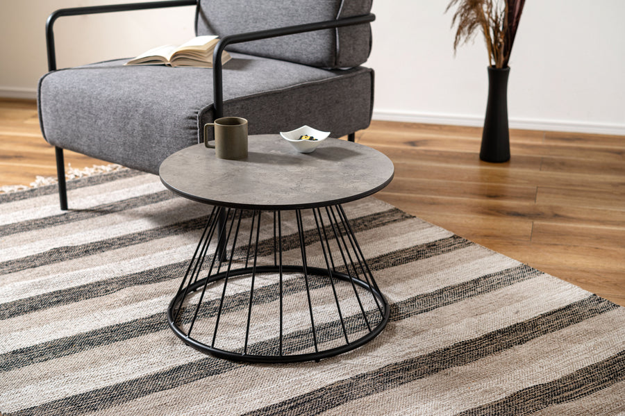 ラウンドテーブル L グレー